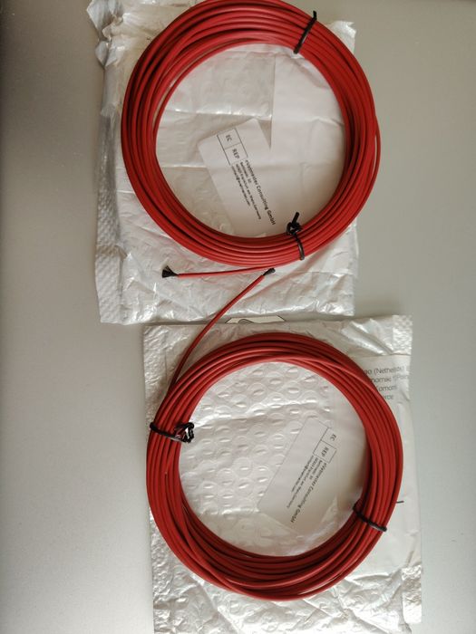 Kabel grzejny.Wysokiej jakości ogrzewanie. Nowy. Zestaw 2x10m