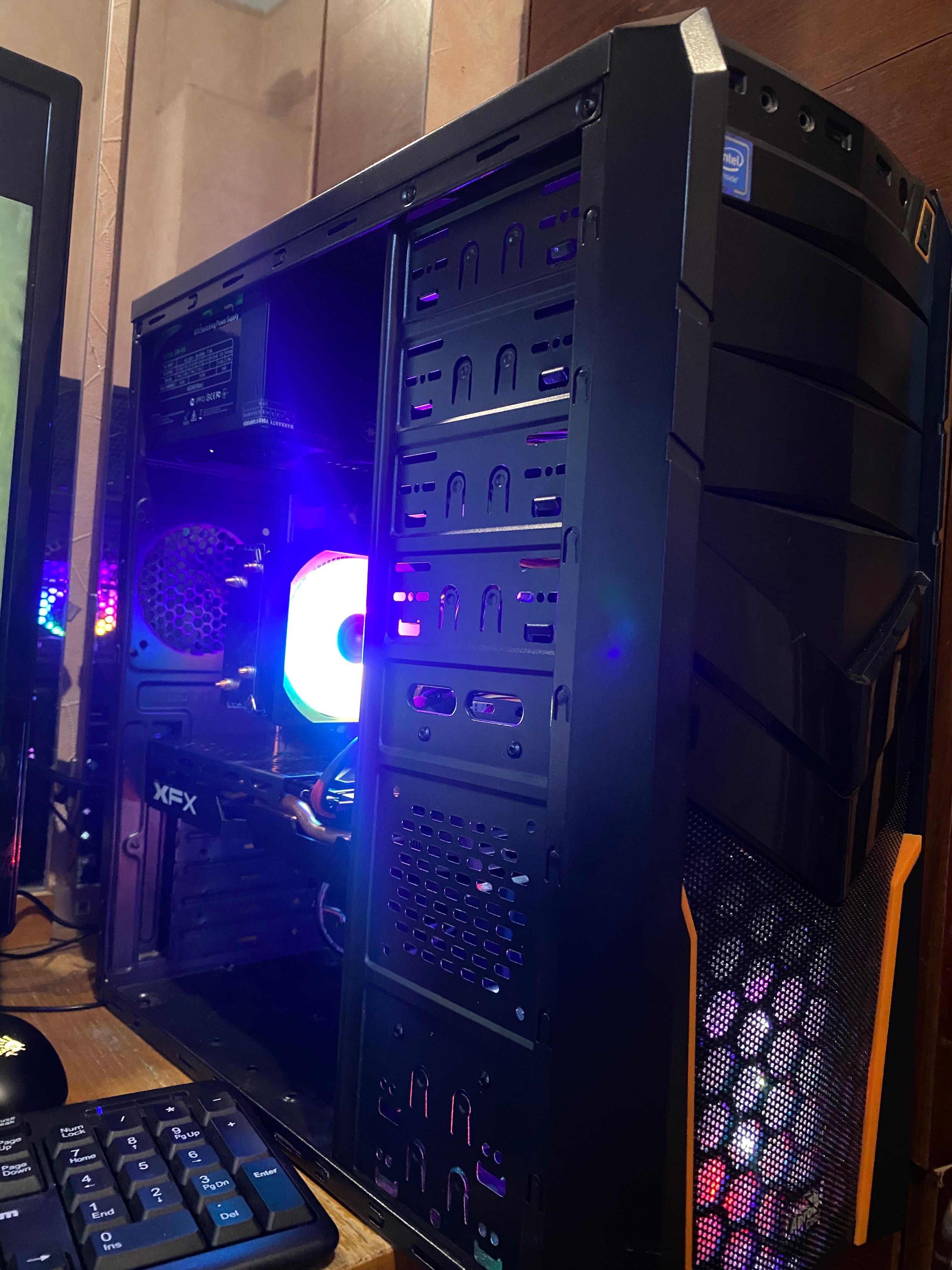 Ігровий пк 12 ядер ddr4 16, RX580 8гб