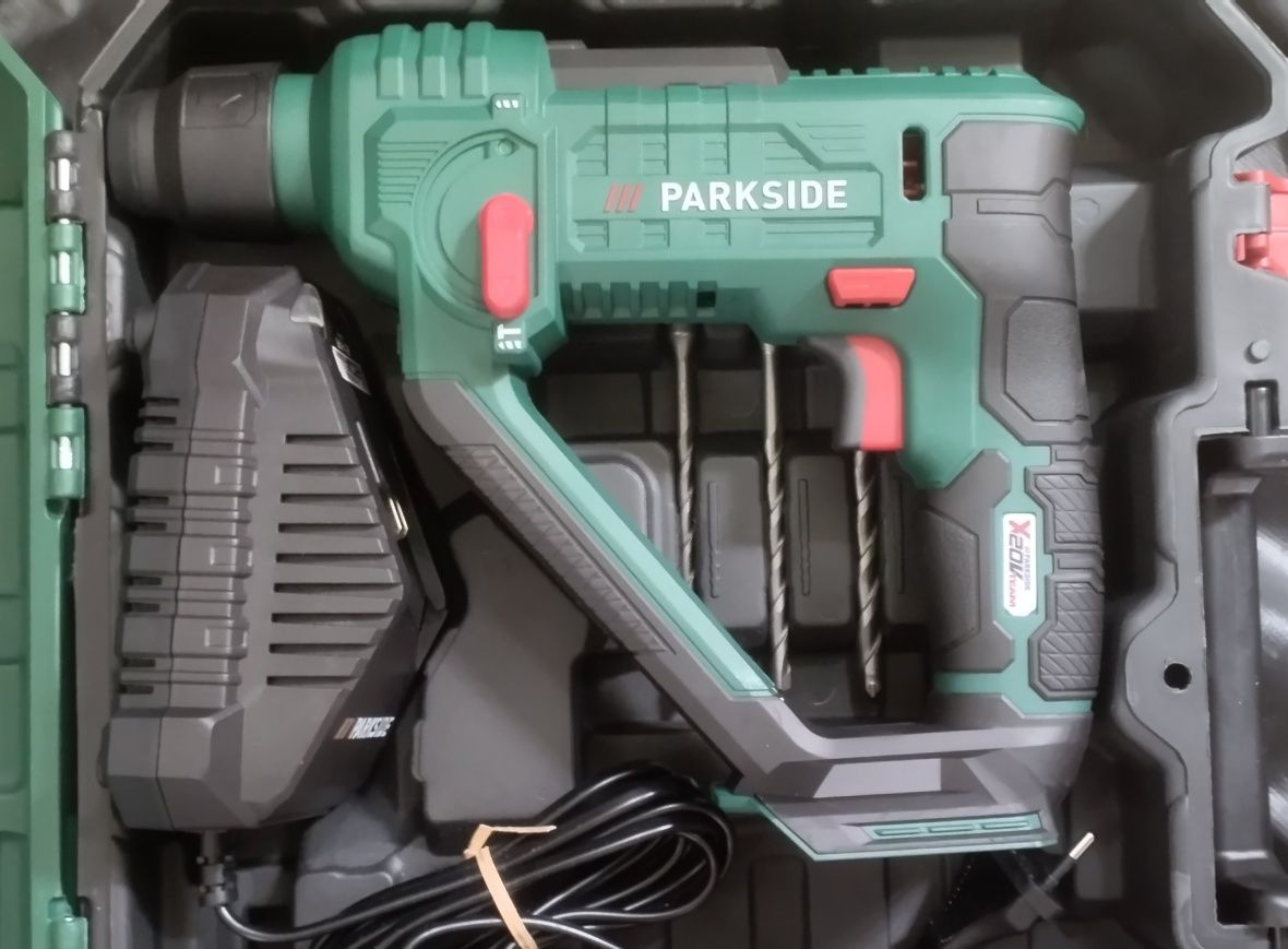 Martelo perfurador a bateria 20V Parkside
