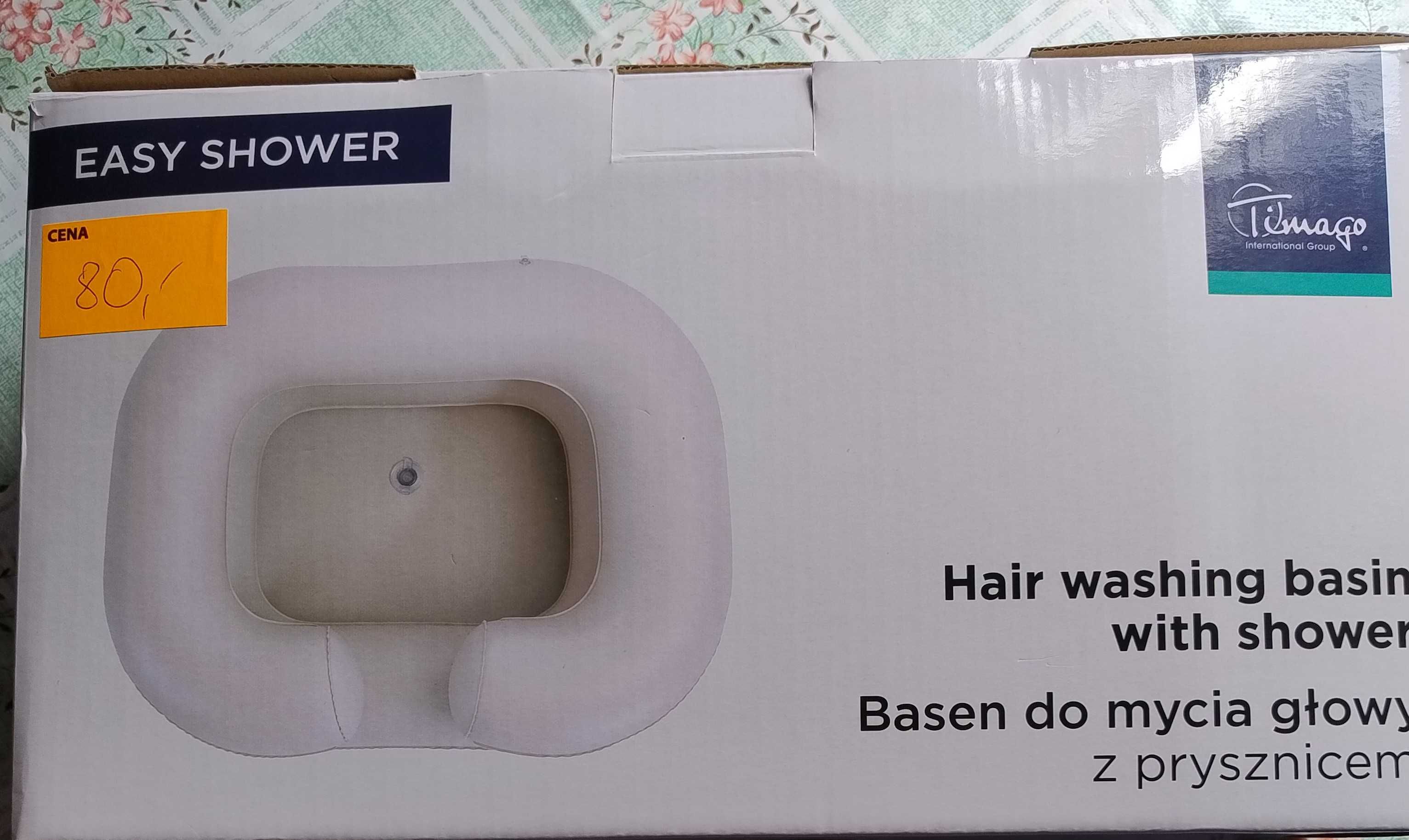 Basen do mycia głowy