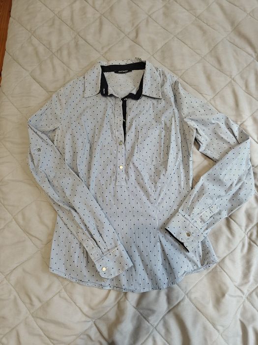 Błękitna damska koszula Orsay XS S