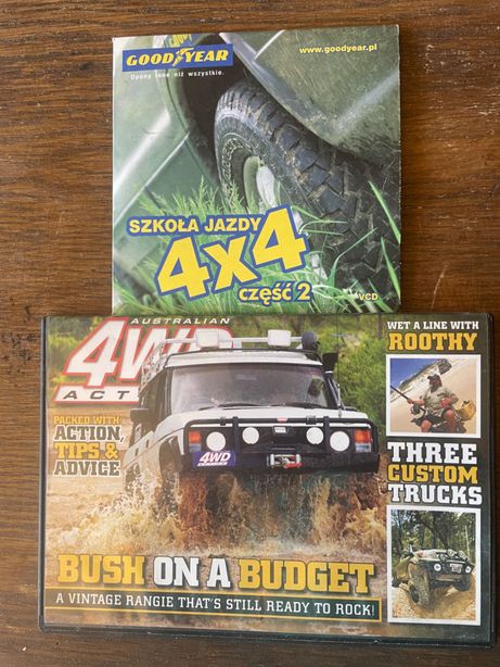 Płyty DVD Australian 4WD Szkoła Jazdy 4x4