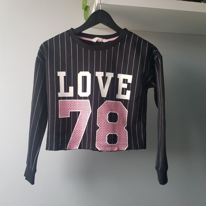 Bluza dziewczęca krótka H&M rozm. 146 -152 cm