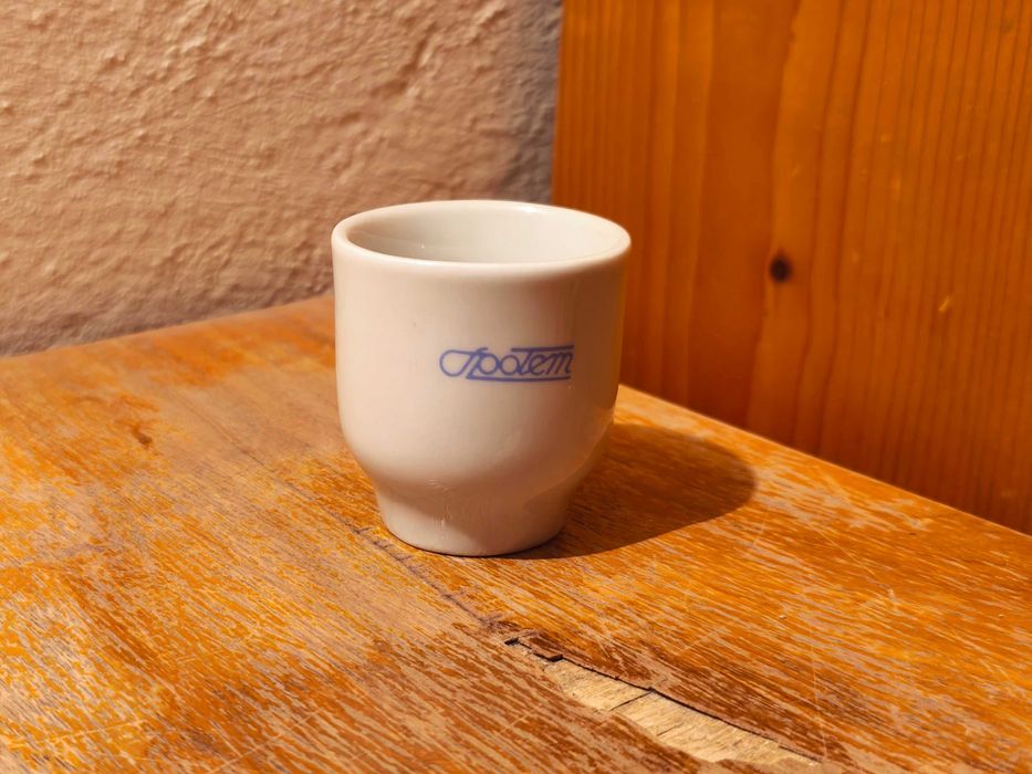 Jajcarka kieliszek na jajka Społem Lubiana PRL