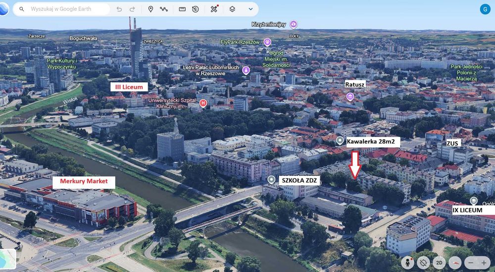 Kawalerka 28m2 na ul. Orzeszkowej, Śródmieście, balkon, parking.