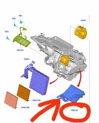 Ford EcoSport nagrzewnica chłodnica  wewnętrzna