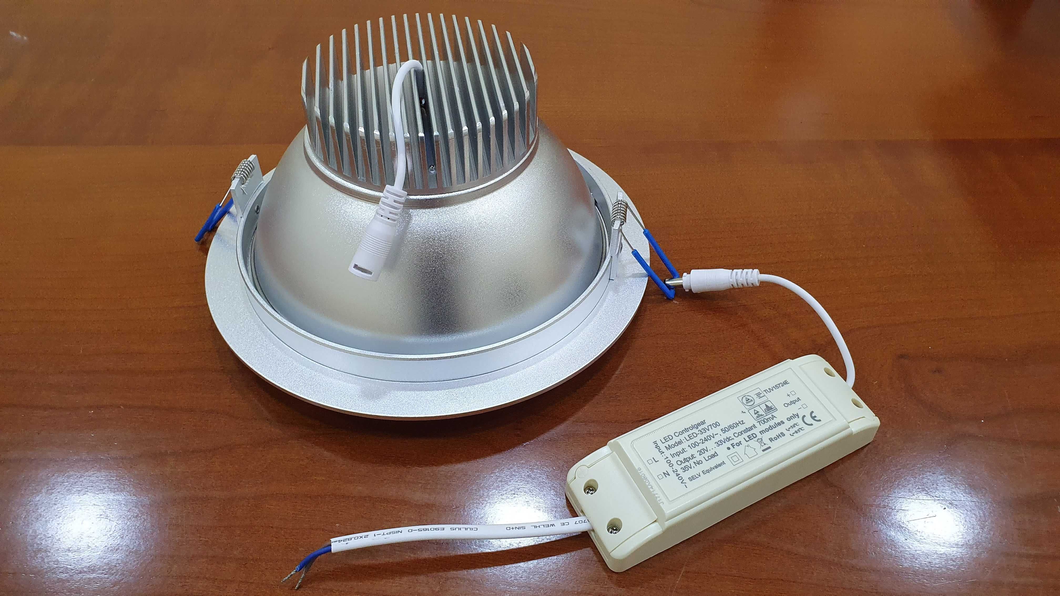 Downlight Led para encastrar 20W (Novo)