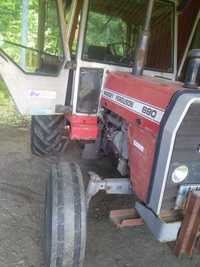 Massey Ferguson 690rok produkcij 1982 +pług do śniegu