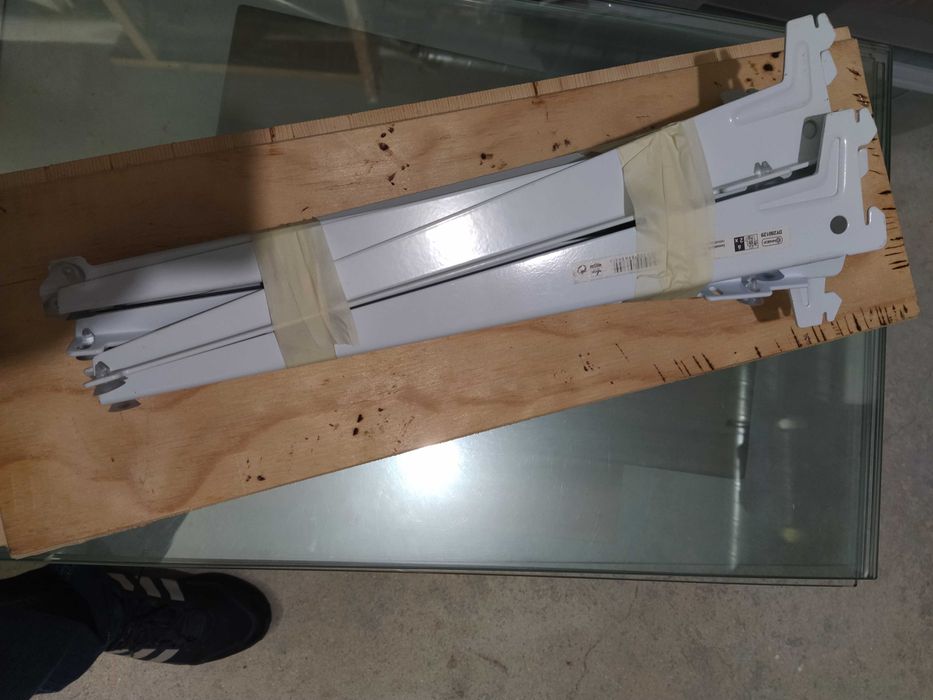 prateleiras de vidro 55.5x35.5