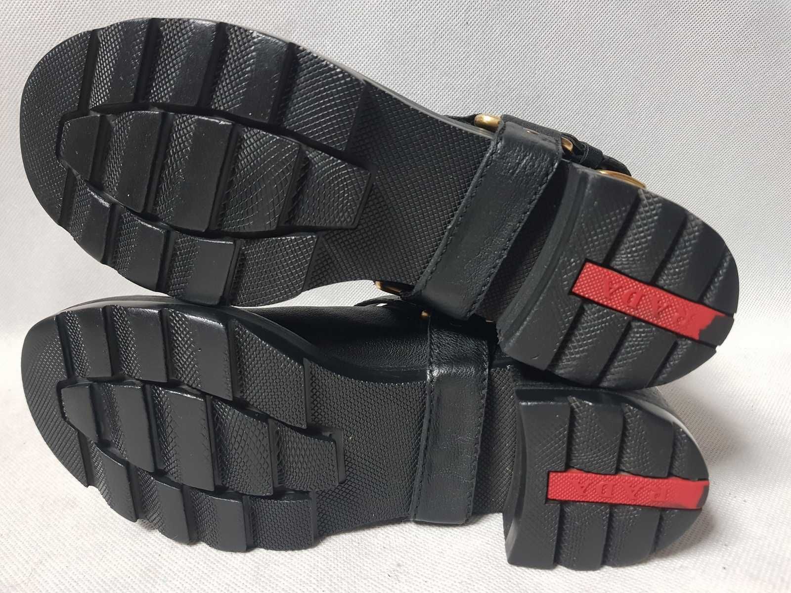 PRADA - Damskie Botki roz. 37 - 24 cm Super '