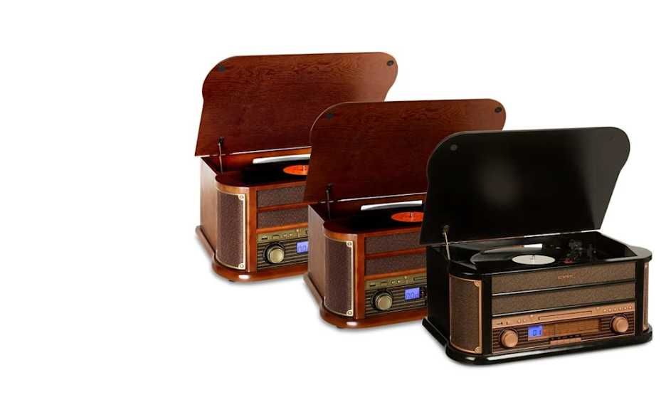 Проигрыватель виниловых пластинок auna 
Belle Epoque 1908 BТ USB