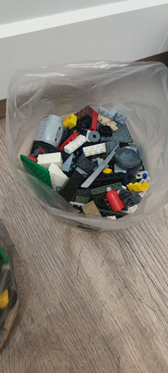 Klocki LEGO mix różne chłopięce 0.5 kg