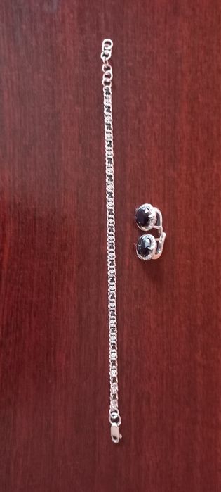 Серебряный комплект