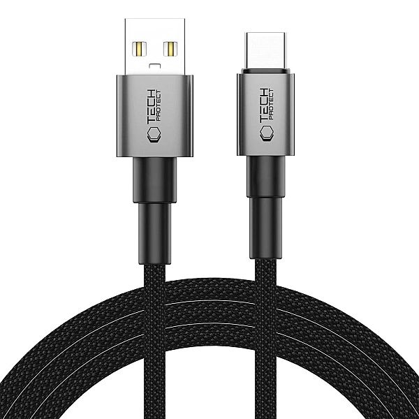 Tech-Protect Ultraboost Dna Type-C Cable 15W/3A 200Cm Iron Grey