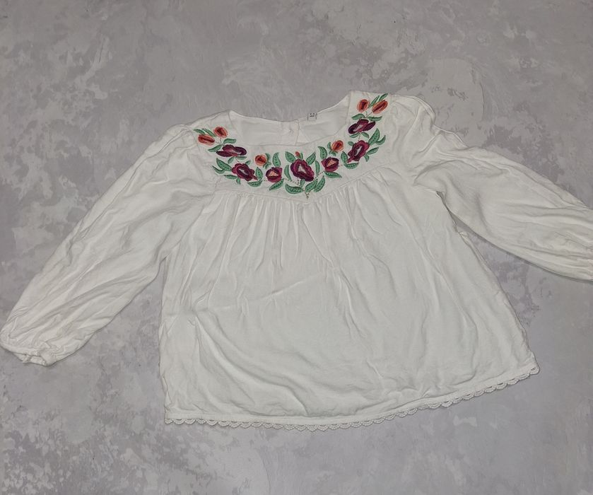 Блузка вишиванка 4-5 років 104-110 см