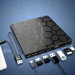 Napęd CD-R/DVD-ROM/RW  USB 3.0 Nagrywarka Odtwarzacz Czytnik SD