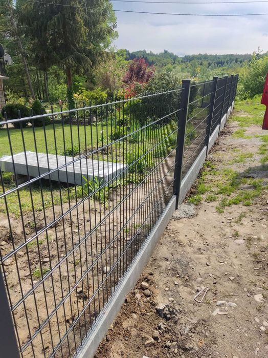 Ogrodzenie panelowe komplet sprzedaż montaż NIEPOŁOMICE