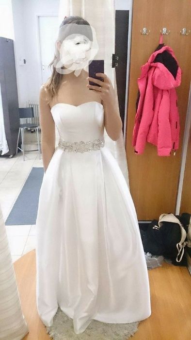 Piękna Suknia Ślubna z Krakowa NIE UŻYWANA