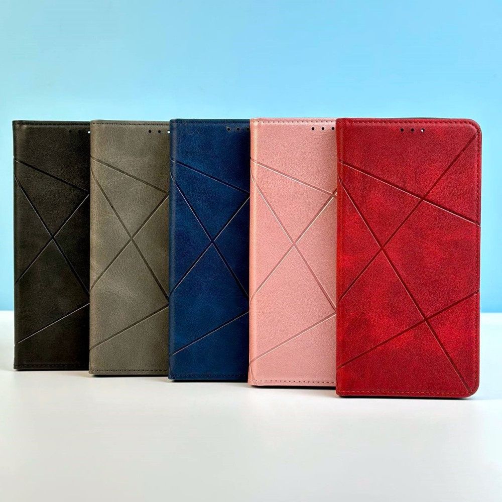 Чехол книжка Business Leather Прошитая Samsung A15 та інші!