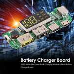 Модуль повербанк LED дисплей  Dual USB 5V 2.4A QC USB плата  Powerbank
