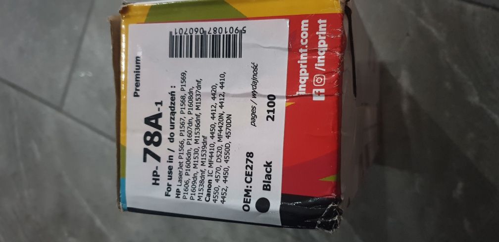 Toner HP - 78A-1  black zamiennik