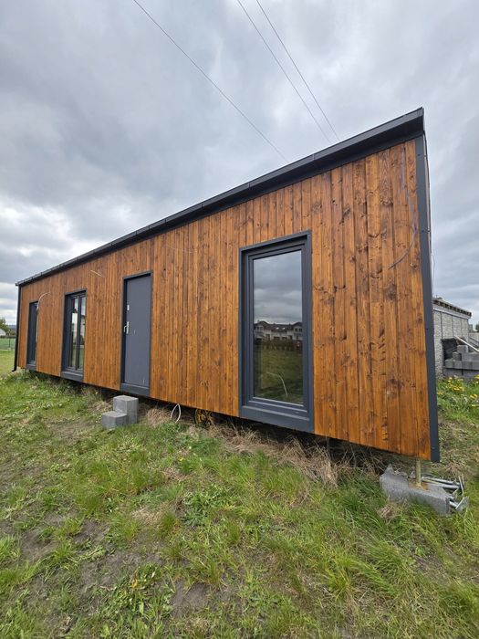 Dom Całoroczny 50m 2 Sypialnie, Bez Pozwolenia Konstrukcja Stalowa