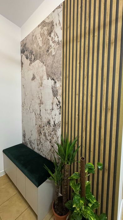 PANEL ŚCIENNY Płyta WPC PVC 280x122 Marmur Beżowy Łatwy montaż