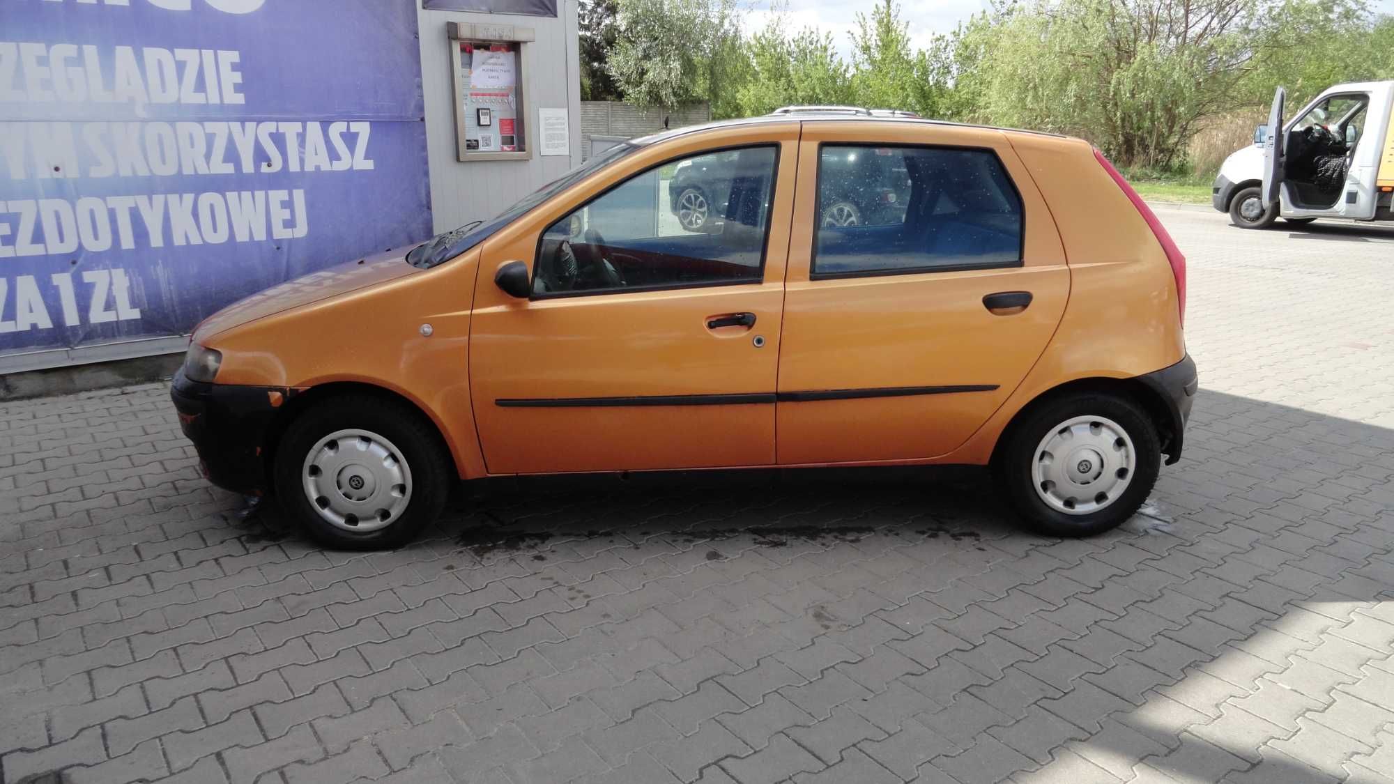 Maska pokrywa silnika Fiat Punto pomarańczowy kolor 571