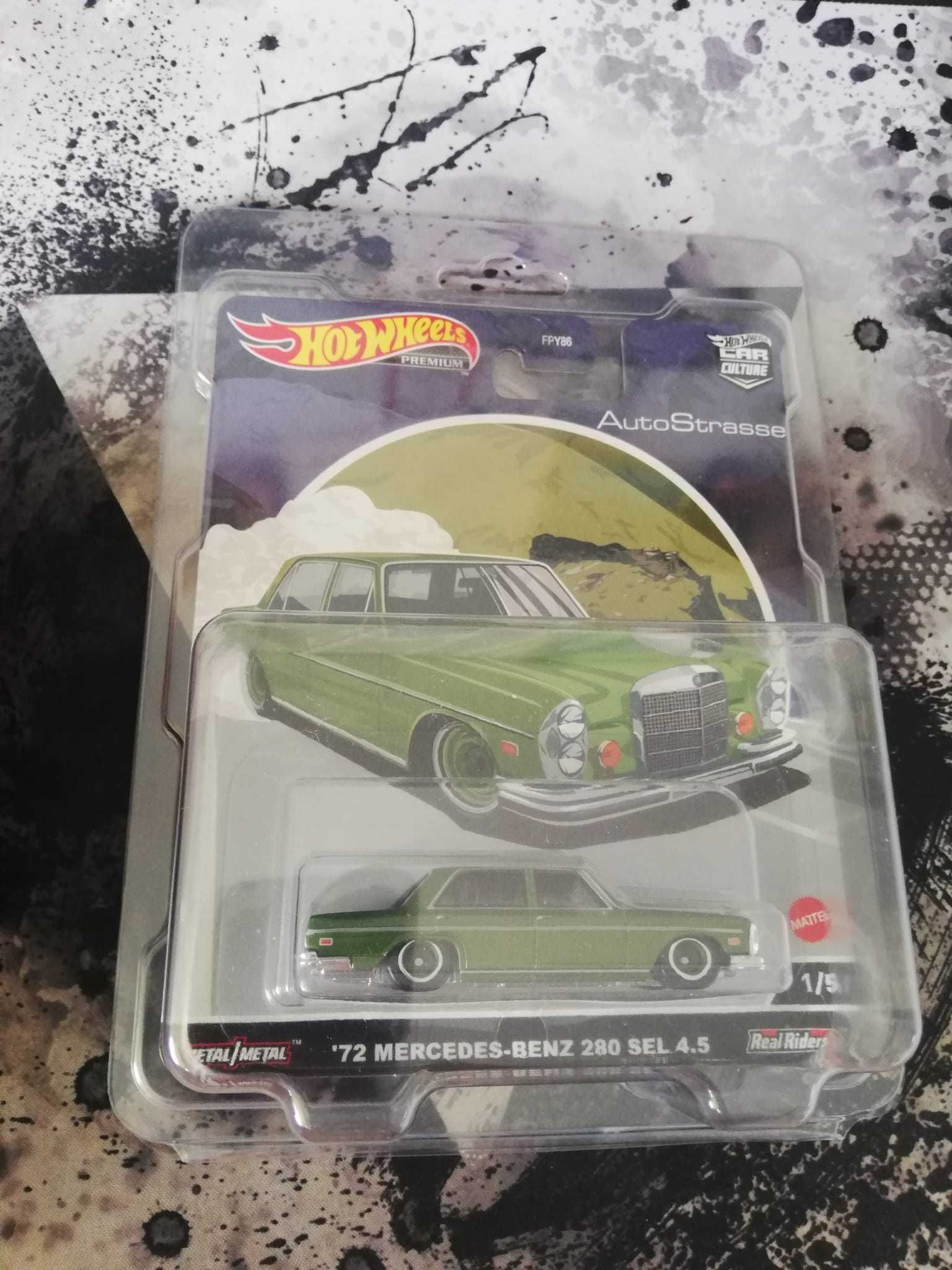 Hot Wheels Premium Mercedes-Benz 260 SEL 4.5 + protektor