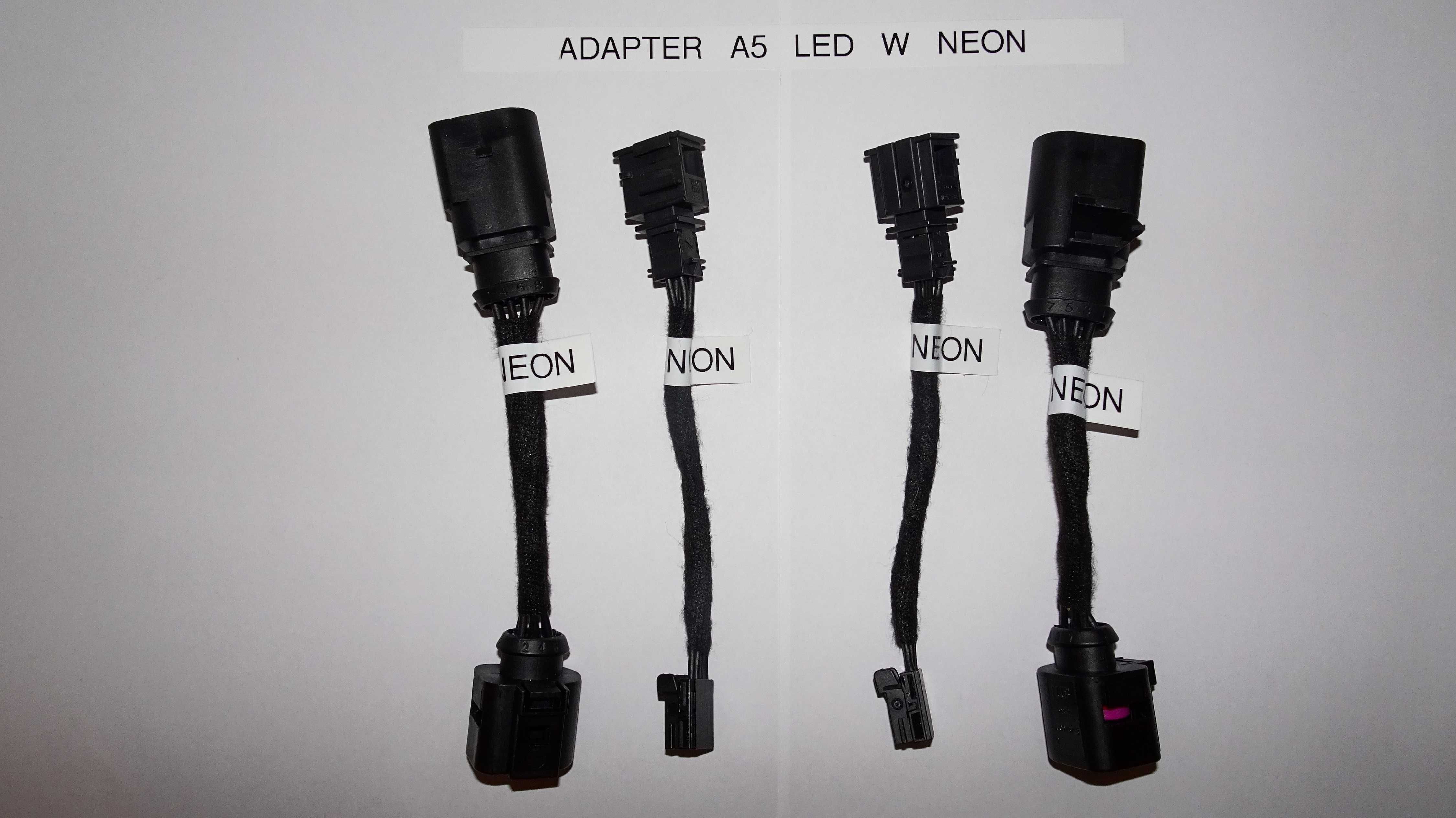 AUDI A5 8T F5, A4 B8 B9, A6 C7, led neon adapter lift lampy tylne