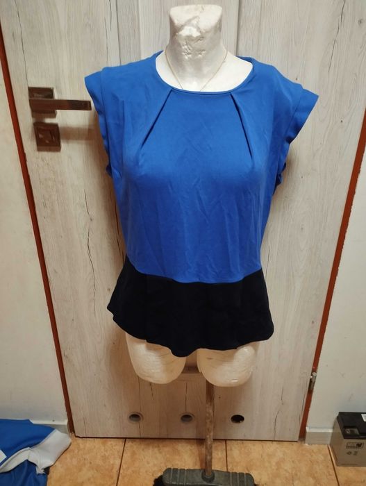 Bluzka w kolorze habrowym