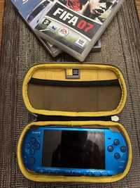 PSP3 w niebieskim kolorze
