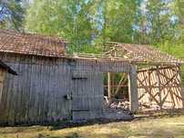 Skup starych desek stodół stare drewno rozbiórki stodol