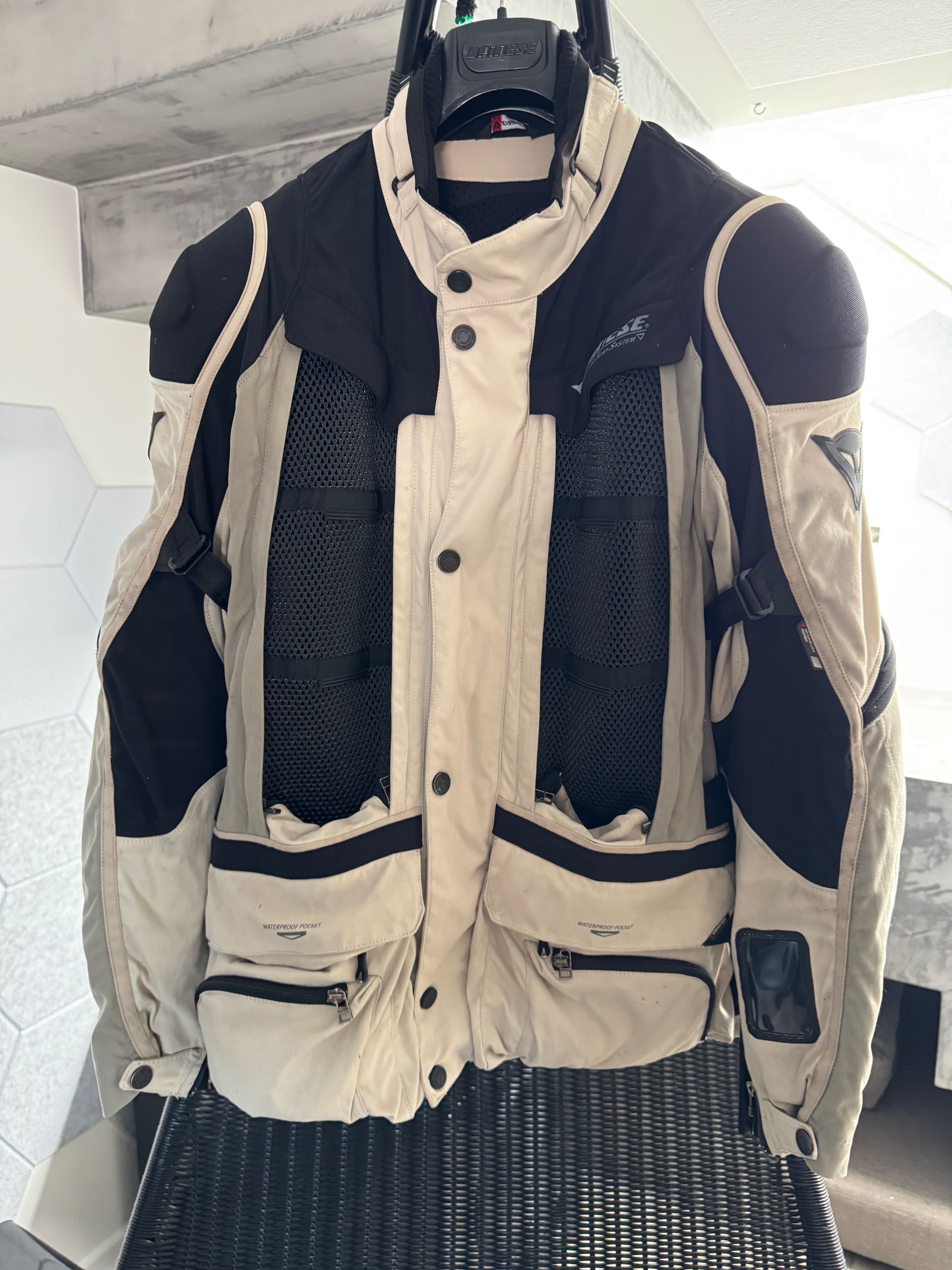 Conjunto Casaco Calças Gore tex Dainese explorer