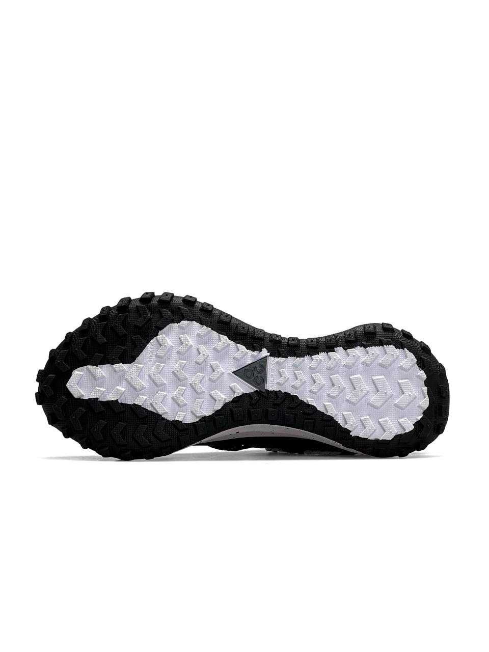 Чоловічі кросівки Nike Acg Mountain Fly чорний з білим  A2341 СУПЕР