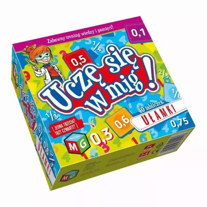 Ułamki - Uczę się w mig. Multigra