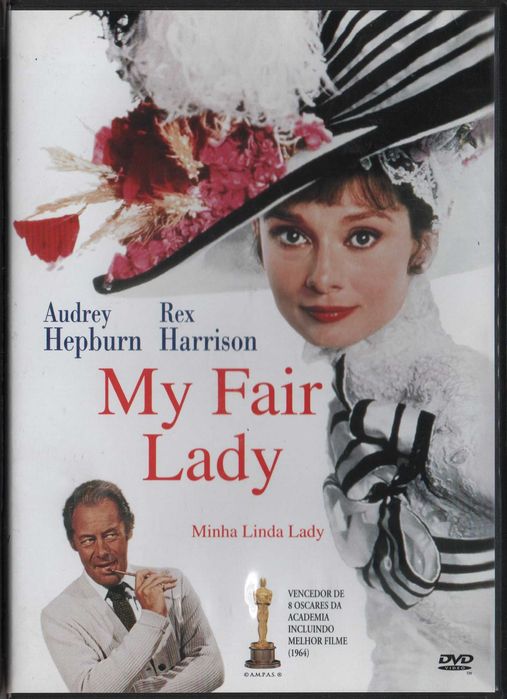 Dvd My Fair Lady - musical - Audrey Hepburn/ Rex Harrison - extras