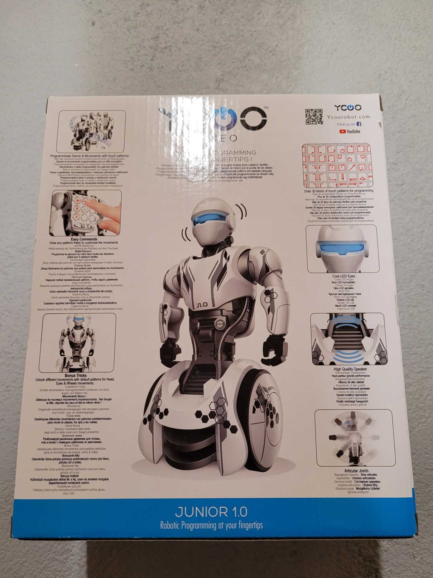 Nowy Robot Ycoo Neo Junior 1.0 robot zdalnie sterowany programowanie