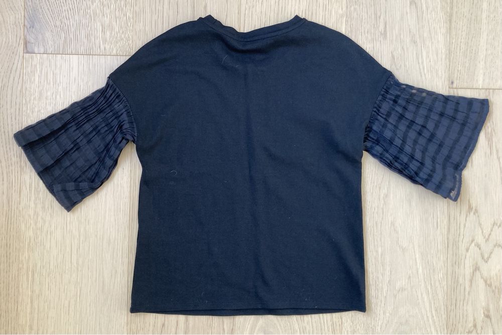 Bluzka boho retro czarna M&S Limited Edition r. 34