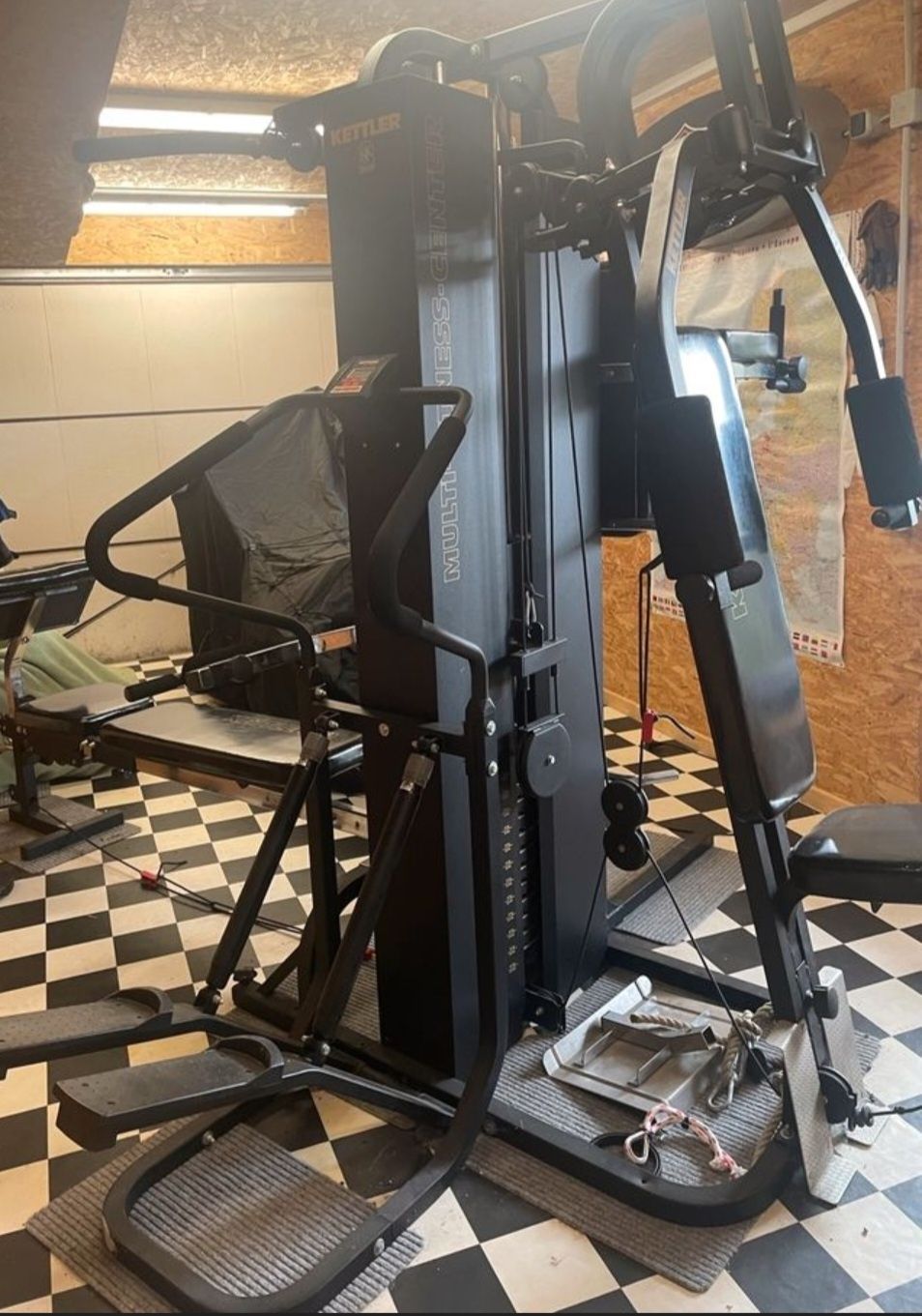 Kettler MULTI CENTER 7712 atlas ławka siłownia MAŁO UŻYWANY WYSYŁKA!