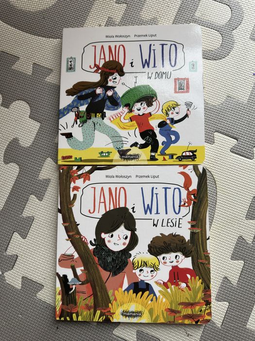 Jano i wito w domu w lesie