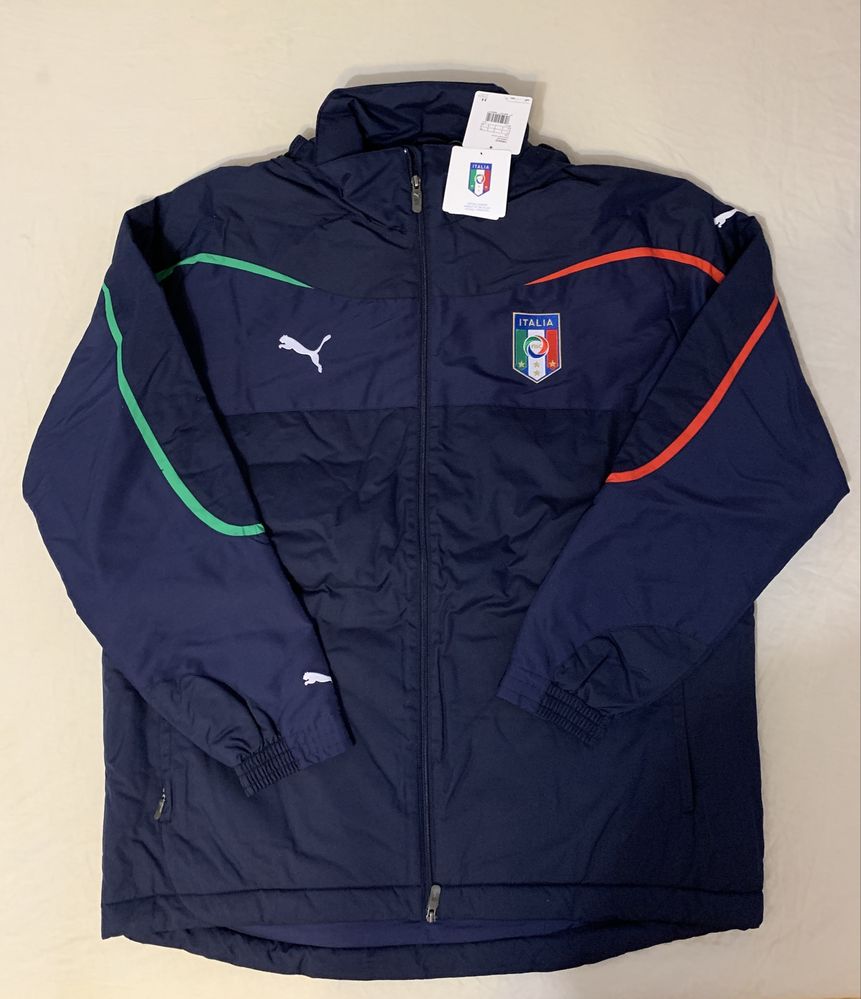 Retro jacket Italia. Куртка puma FIGC