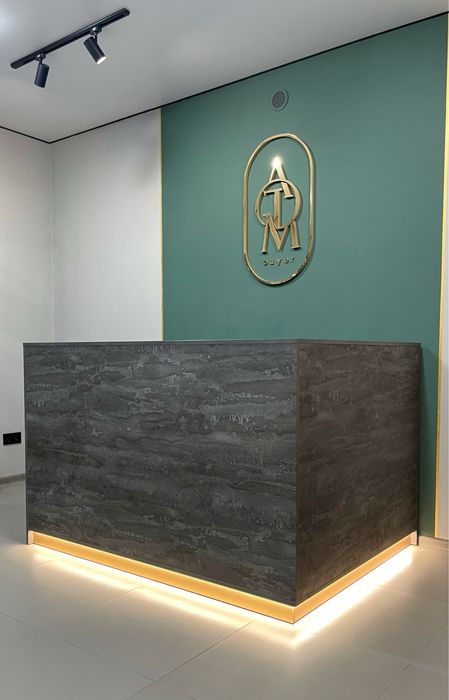 Рецепція для магазину салону краси стоматології бізнесу