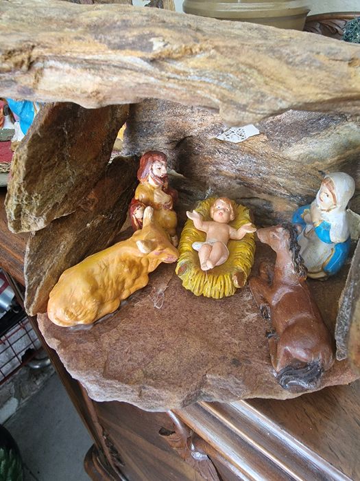 Presépio natal artesanal