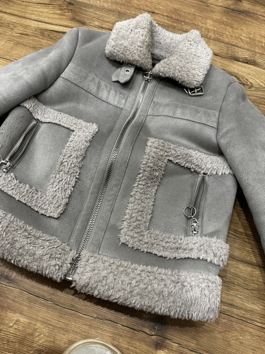 Куртка дубленка Бершка