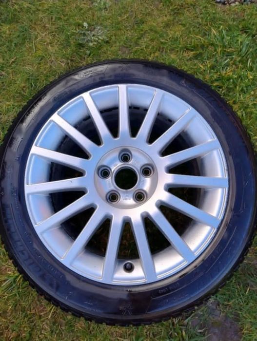 Komplet felg aluminiowych 17″ OEM Audi/VW/Seat/Skoda + opony zimowe Michelin 225/50 R17