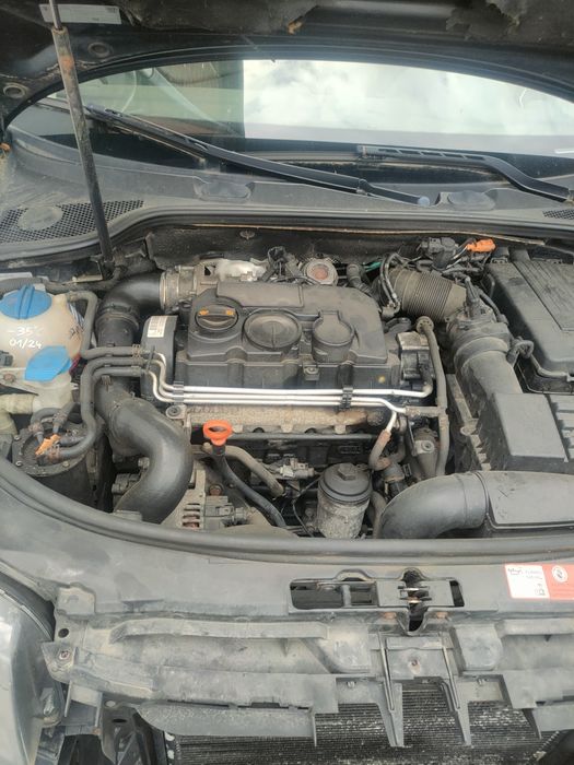 Audi A3 Golf Skoda silnik BMM 140KM kompletny wtryski blok wał 2.0 TDI