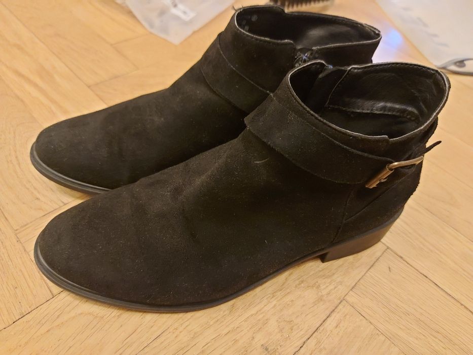 Sztyblety damskie, czarne, rozm 40,