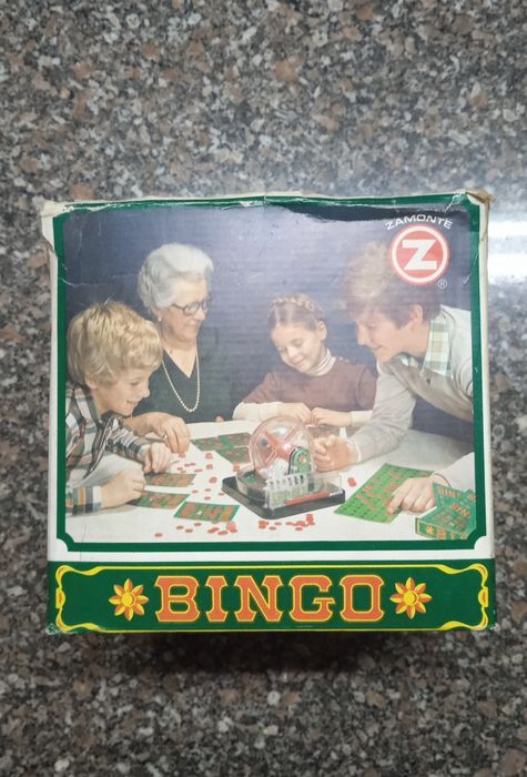 Bingo conquest marca zamonte feito em Portugal (raridade)