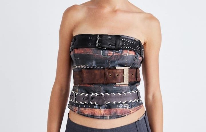 Top gorsetowy kobiecy